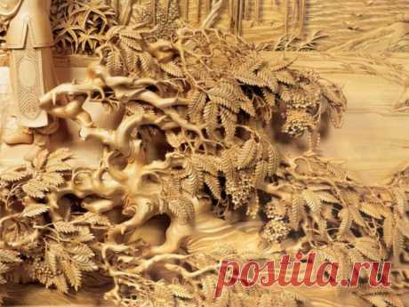 Saturday morning and browsing wood carving | That Creative Feeling