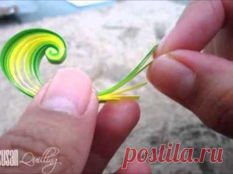 quilling kıvrımları