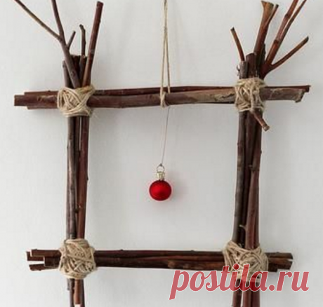 Новогодний эко-декор, или Все в лес! - Ярмарка Мастеров - ручная работа, handmade