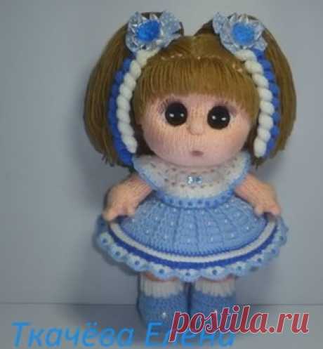 Вязание куклы, мастер - класс от ЕЛЕНЫ ТКАЧЁВОЙ