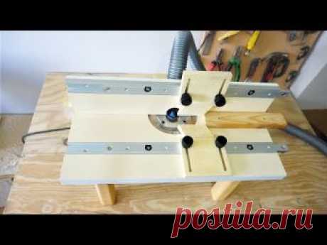 In this video I'll be building a benchtop router table. You can find all the measurements at the end of the video. Here is some pieces' links: 450mm Miter ba...
