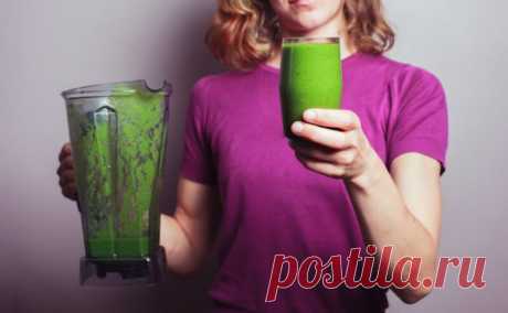 С этим зеленым напитком вы избавитесь от 15 кг токсинов в прямой кишке!