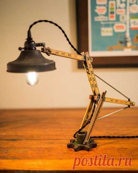 Необычные светильники из старых запчастей: 30 идей декора