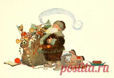 Рождество. Винтажные открытки и изображения (163 работ) » Страница 4 » Картины, художники, фотографы на Nevsepic