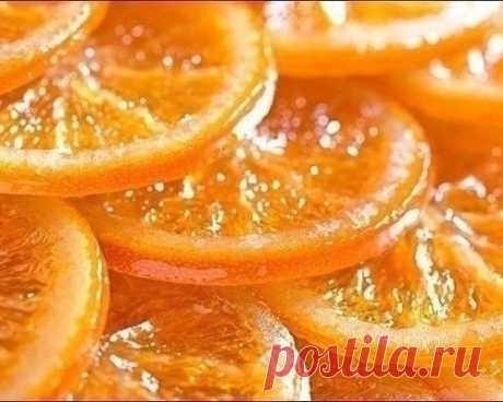 Карамелизированные апельсины (Постный рецепт)