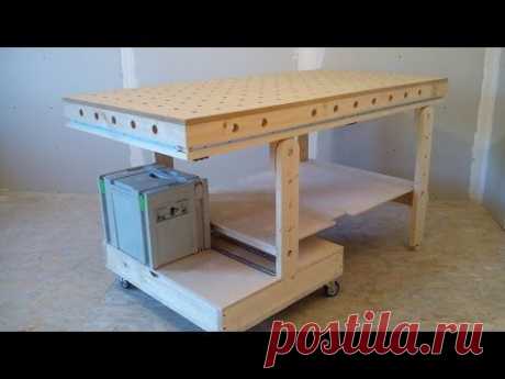 Рабочий стол для мастерской (workbench for workshop)