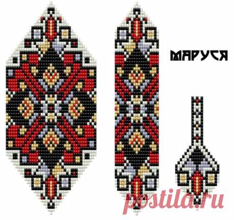 (2) Новости | Схеми бісер (loom beading patterns)