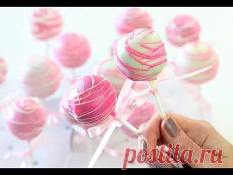 Кейк Попсы / Cake Pops Мастер Класс. Рецепт пошагово!