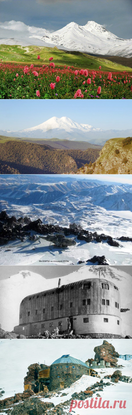 Эльбрус где находится на карте России: высота вулкана
