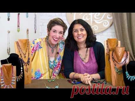 Artbeads Cafe - Jewelry featuring Dakota Stones Pendant Sets with Cynthia Kimura and Candie Cooper