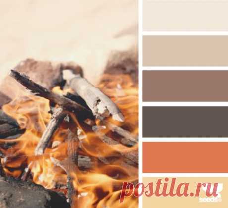 Design Seeds® | for all who ❤ color | bonfire hues