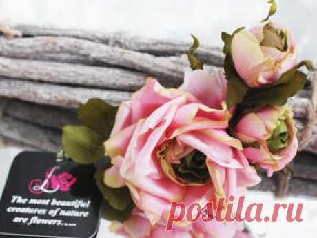 Мастер-класс: создаем «Шелковую бутоньерку роз» - Ярмарка Мастеров - ручная работа, handmade