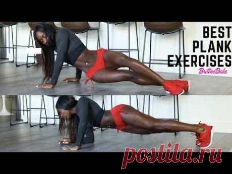 BEST PLANK EXERCISES!!! - YouTube