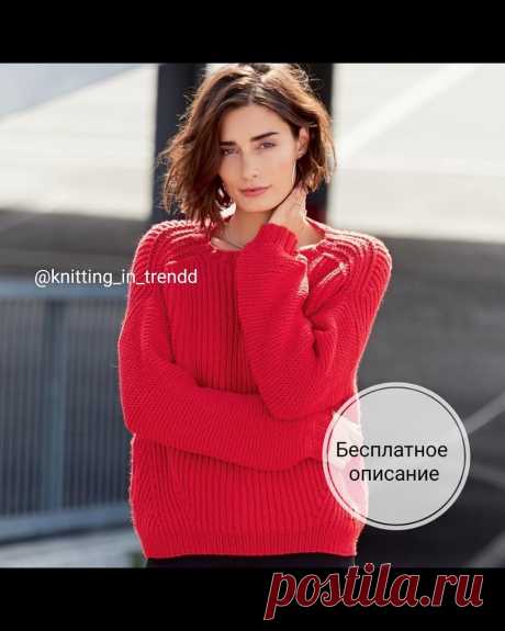 Photo by knitting_in_trendd on April 17, 2021. May be an image of 1 person, standing and text that says '@knitting_in_trendd бесплатное описание'.