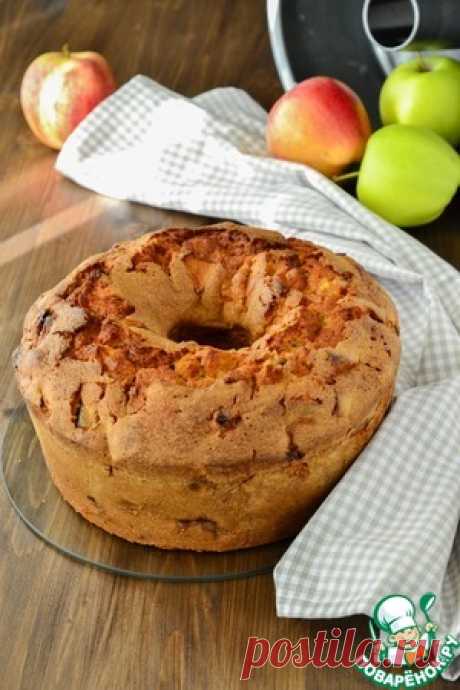 Нежный яблочный кекс - кулинарный рецепт