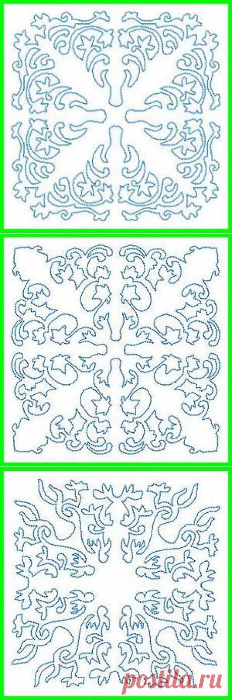 Quilt Swirls 7 - Free Instant Machine Embroidery Designs