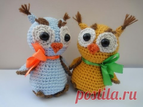 СОВЁНОК Часть 2  Howlet Crochet Part 2