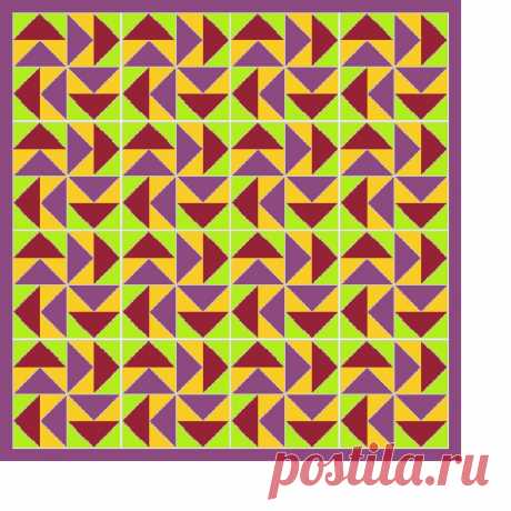 Quiltivate - Details and Quilt Examples for the Dutchman's Puzzle Block