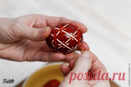 Окрашиваем пасхальные яйца в традиционном отваре луковых перьев - Ярмарка Мастеров - ручная работа, handmade