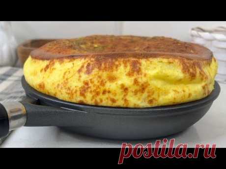 I cook this every time I don't have time  Just 4 Ingredients❗️ Simple and Economical! I cook this every time I don't have time. Only 4 ingredients! This delicious recipe is very simple and quick to prepare. Omelet in the oven turns out very ta...