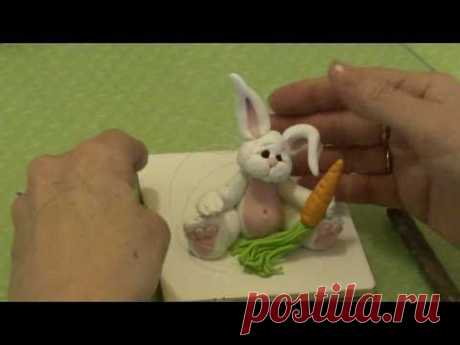 Polymer Clay Tutorial - How to make a Rabbit or Bunny Figurine - YouTube