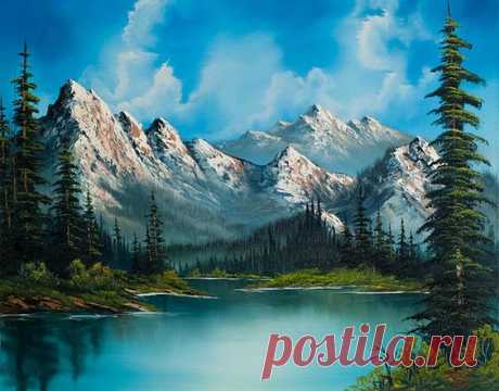 Художник Bob Ross / Дизайн для всех!