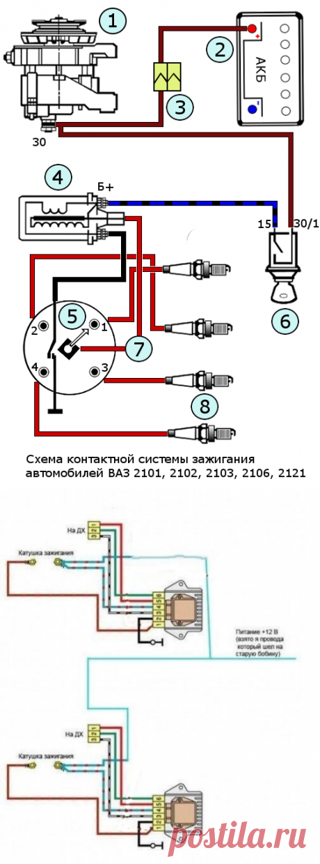 Двухконтурная система зажигания на ваз 2106 &amp;#8211; АвтоТоп