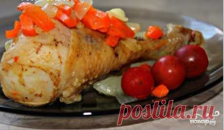 Курица с овощами в микроволновке - пошаговый рецепт с фото на Повар.ру