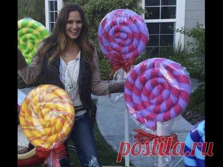 Giant Lollipops DIY - YouTube