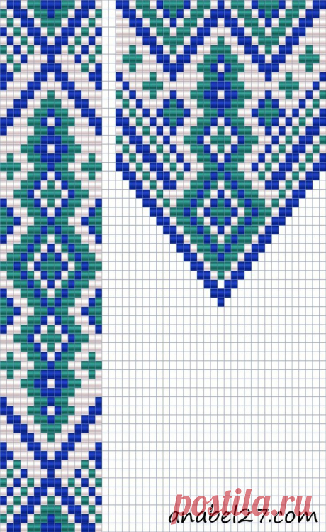 Найдено на сайте anabel-beadpatterns.blogspot.com.