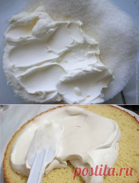 Секрет густого крема из сметаны без загустителей для торта | Четыре вкуса