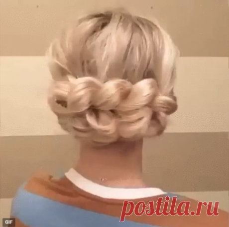 Романтичная прическа на скорую руку😍👱‍♀️