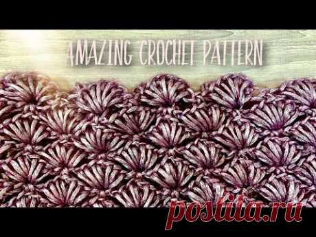 Вяжем КЛАССНЫЙ УЗОР КРЮЧКОМ / ГОТОВЫЙ СНУД / Amazing crochet pattern