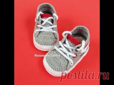 TÊNIS NIKE DE CROCHÉ 0 a 3 meses(1)