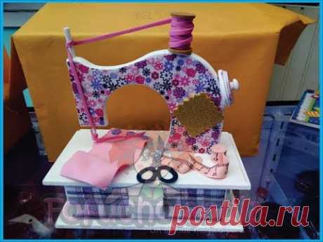 maquina de coser con fomy