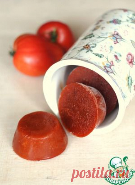 Быстрое томатное пюре, заморозка - кулинарный рецепт