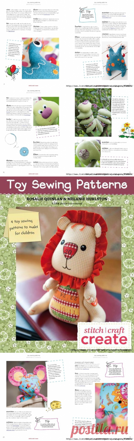 Toy Sewing Patterns.