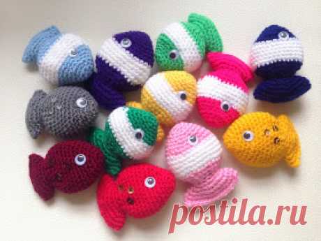 Lily Razz: Fish Candy - Free crochet pattern