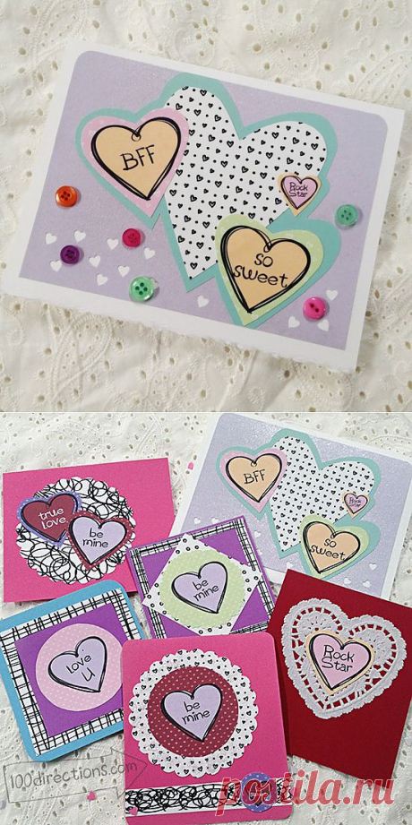 Make Your Own Candy Heart Valentines – Printables