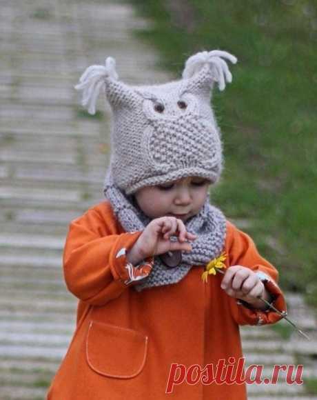 ​Шапка-сова Шапка-соваС поправкой на современную моду ни одна модница от такой шапки не откажется и во взрослом возрасте.
