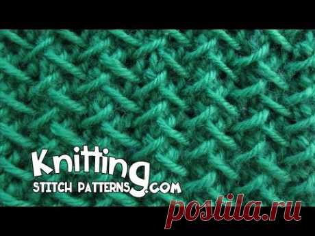 Herringbone stitch | Step-by-step Tutorial - YouTube