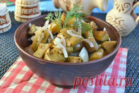 Баклажаны со вкусом грибов — Вкусная еда