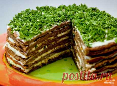 Печеночный торт - пошаговый кулинарный рецепт на Повар.ру