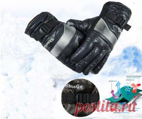 Aliexpress.com : Buy New Men's Ski Gloves Snowboard Gloves Snowmobile Motorcycle Riding Winter Gloves Windproof Waterproof Unisex Snow Gloves from Reliable gloves racing suppliers on The perfect pair | Alibaba Group