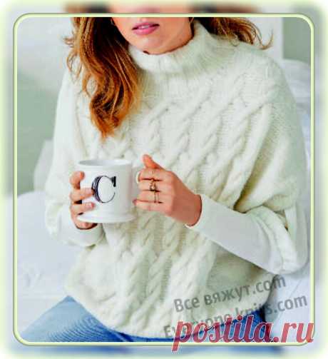 Новые модели спицами. Дизайн по-немецки - das ist fantastisch. | Все вяжут.сом/Everyone knits.com | Яндекс Дзен