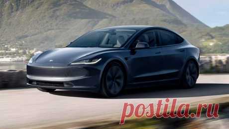 Tesla Model 3 2024: интерьер, экстерьер, цена, фото