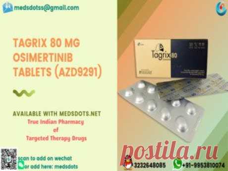 Buy #AZD9291 80mg Tablets is very potent and selective #anticancer drugs which remove the non-small cell lung cancer (#NSCLC) or carcinomas with MedsDots: The True Indian Pharmacy, always care for your health and arrange high quality of products all over the world like USA, Hong Kong, China, UK, UAE, Laos and many more. Get Indian #Tagrisso 80mg Tablets and Indian AZD9291 Incepta by AstraZeneca are generic of #Osimertinib 80mg Tablets Online in comparable and affordable price. Buy Generic Osimer