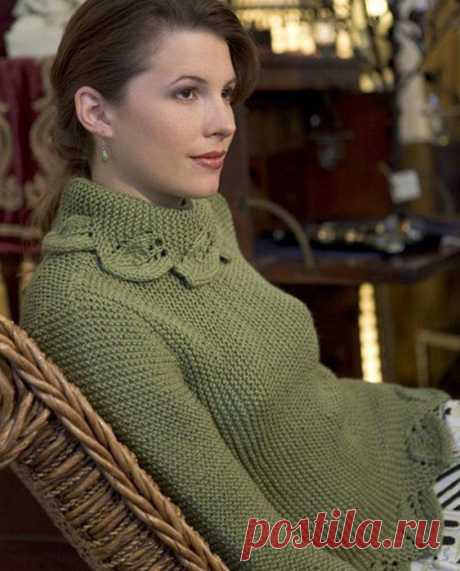 Пуловер Lace Edger Cowl