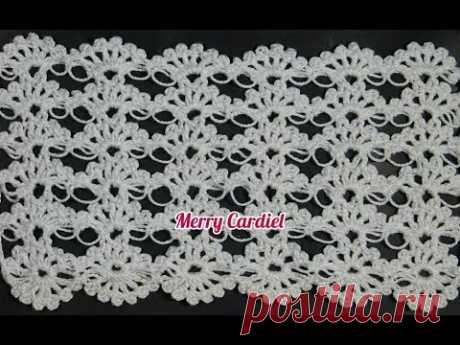 COMO TEJER PUNTO FLORES A CROCHET