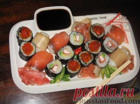 Роллы – одна из разновидностей суши